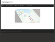 Tablet Screenshot of creativastudio.com